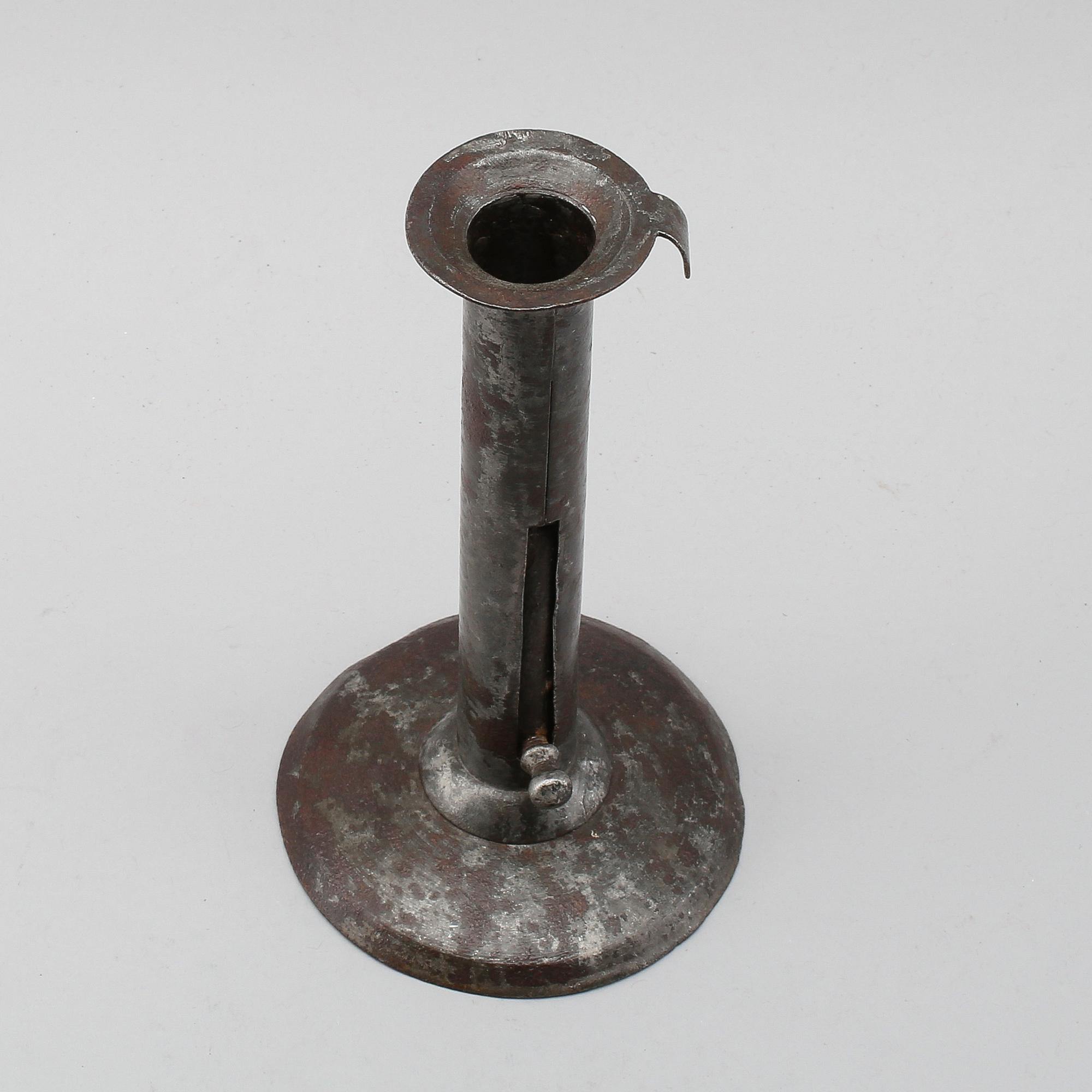 LJUSSTAKE, plåt, 1700-tal.