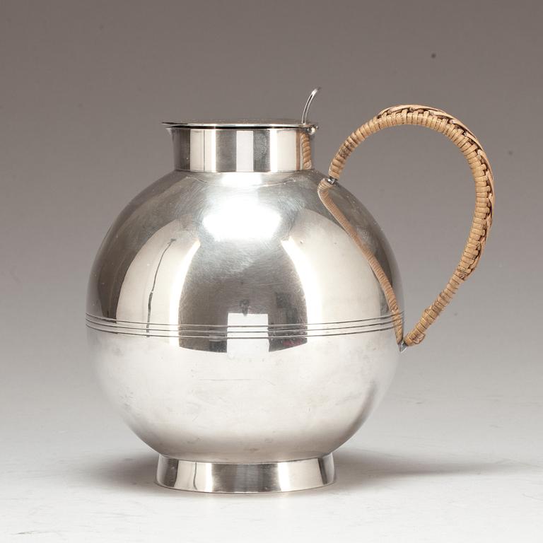 KANNA, nysilver. Sylvia Stave, C.G. Hallberg, Stockholm 1930-tal.