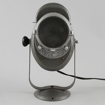 STRÅLKASTARE, Cremer, 1900-talets mitt.