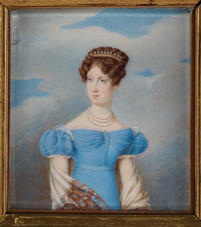 Jacob Axel Gillberg, "Jakob Vilhelm Sprengtporten" (1794-1875) & his wife "Ulrika Vilhelmina Brahe" (1808-1836).