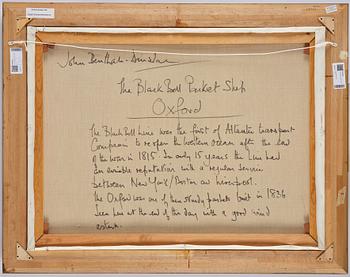 John Bentham Dinsdale, "Oxford" of the Black Ball Packet Line.