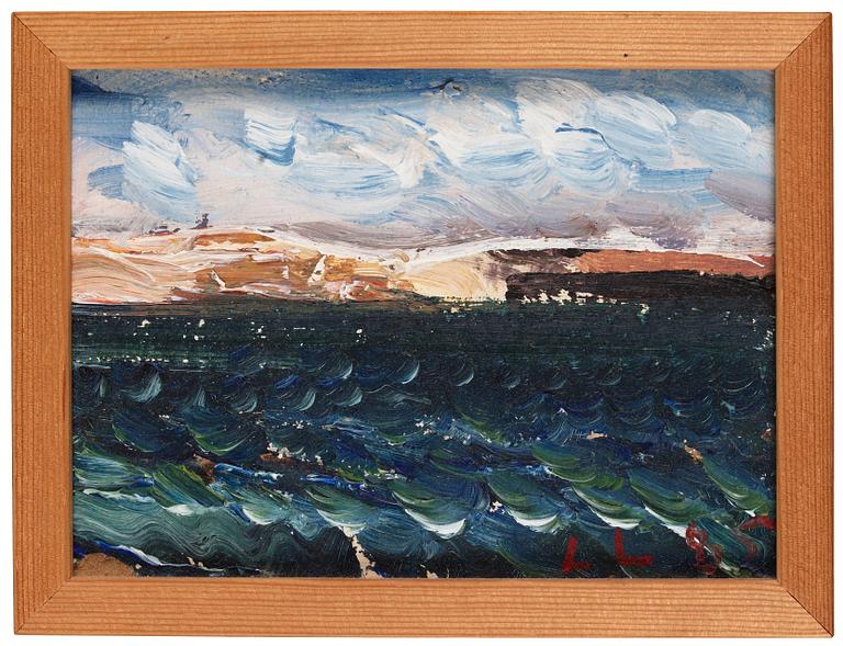 Lars Lerin, "Kust".