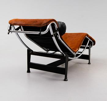 VILSTOL, "LC 4", Le Corbusier, Pierre Jeanneret & Charlotte Perriand, Cassina, Italien, 1900-talets andra hälft.