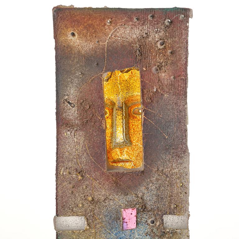 Bertil Vallien, a unique cast glass sculpture, Kosta Boda, Sweden.