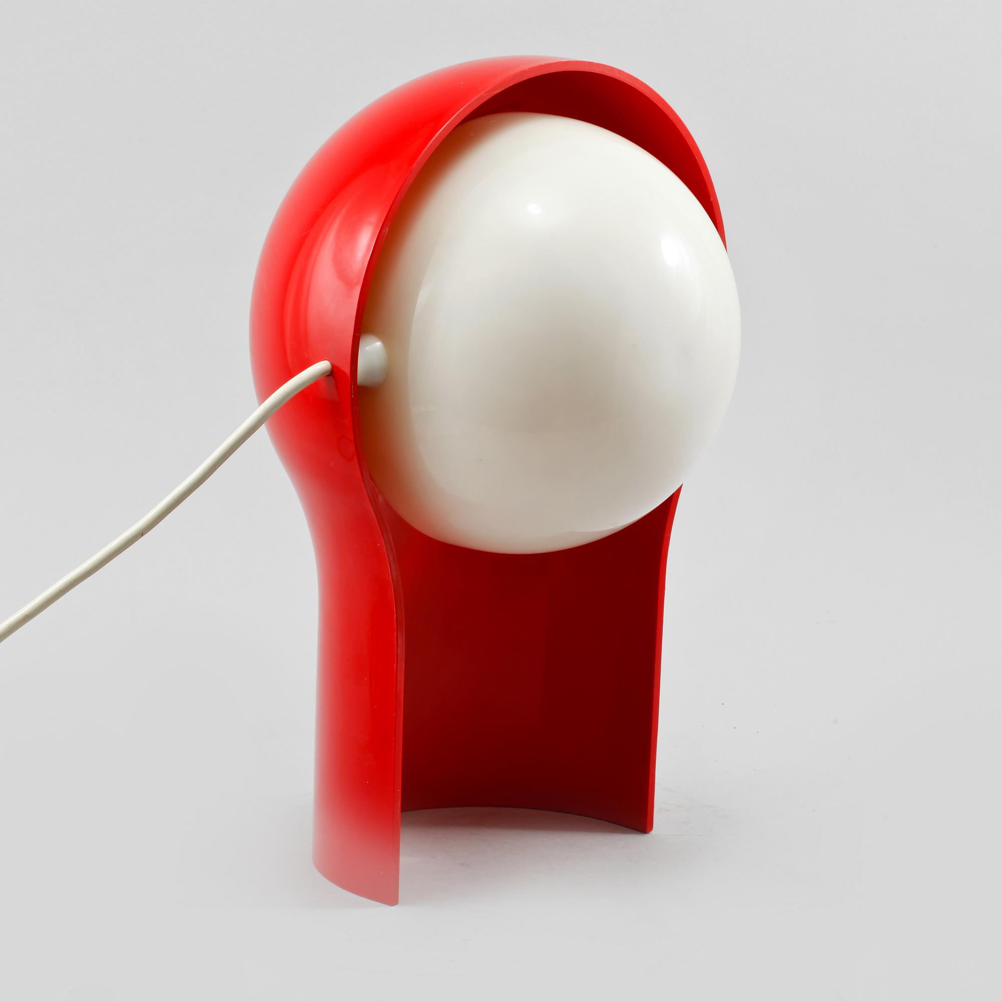 BORDSLAMPA, "Telegono", Vico Magistretti, Artemide, Italien, formgiven 1968.