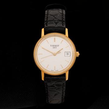 ARMBANDSUR, dam, 18k guld, Tissot.