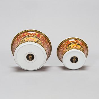 Versace, ruoka-astiasto, 27 osaa, posliini, "Medusa", Rosenthal, Studie-linie, Saksa.