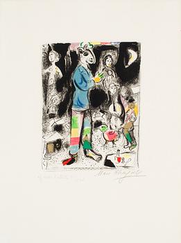 329. Marc Chagall, "Paysan au violon".