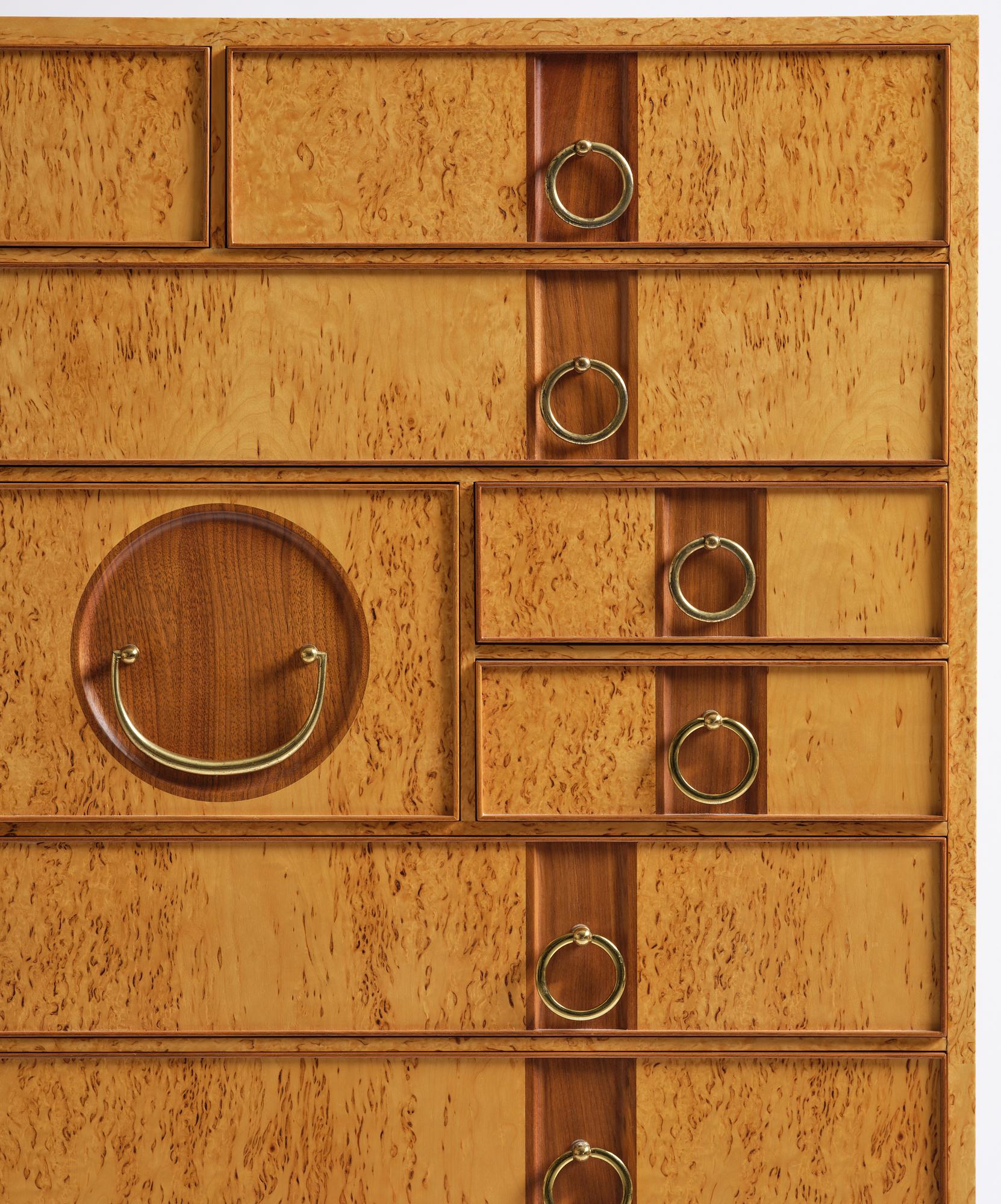 Josef Frank, a model B 2215 cabinet, Svenskt Tenn, post 1985.