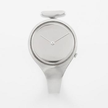 Georg Jensen, "L.U.Chopard & Cie", design Vivianna Torun Bülow-Hübe, wristwatch, 33 mm.