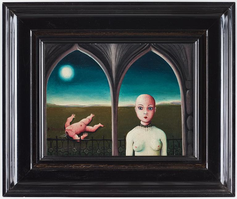 BERT JOHNNY NILSSON, oil on canvas/panel/signed.