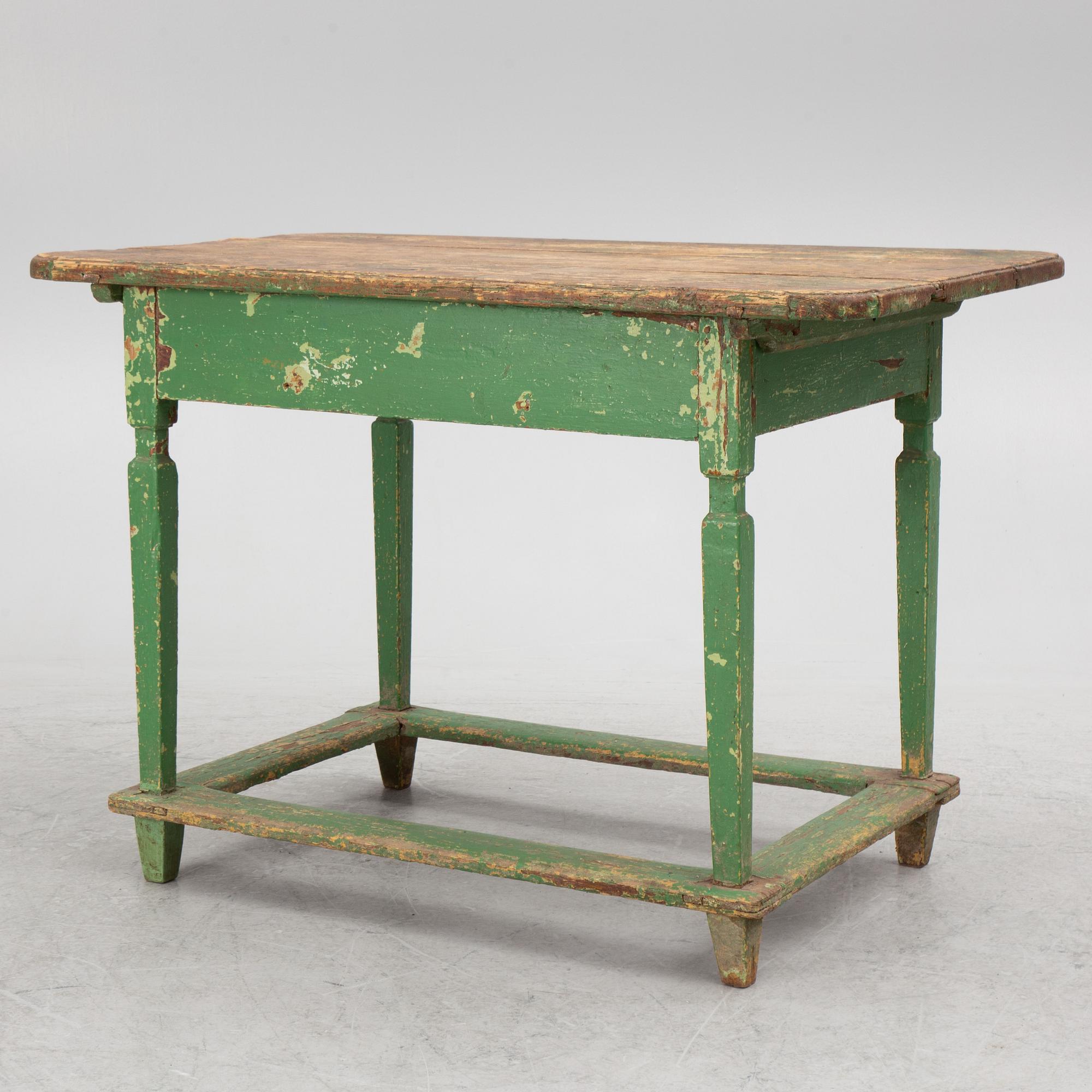 Matbord, allmoge, 1800-tal.