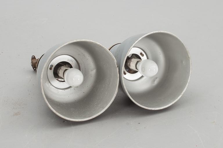 INDUSTRILAMPOR, 2 st, 1900-tal.