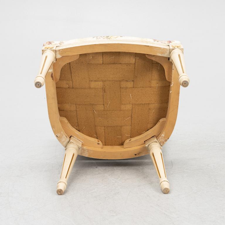 Stolar, 6 st, gustaviansk stil, 1900-talets andra hälft.