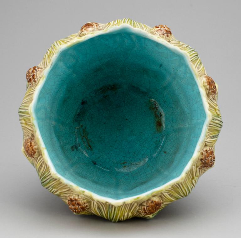 YTTERFODER, majolika, Rörstrand, 1800-talets slut.