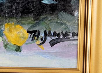 JANSEN, T.H (Pierre Lafitte), olja på duk, sign.