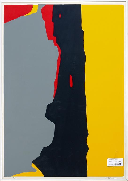 MAX BILDE, litografi, sign o dat -68. Numr 21/50.