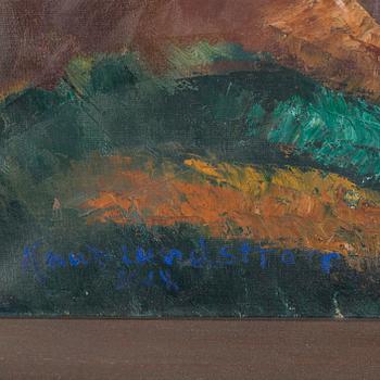 KNUT LUNDSTRÖM, oil on canvas, signed and dated 1924.