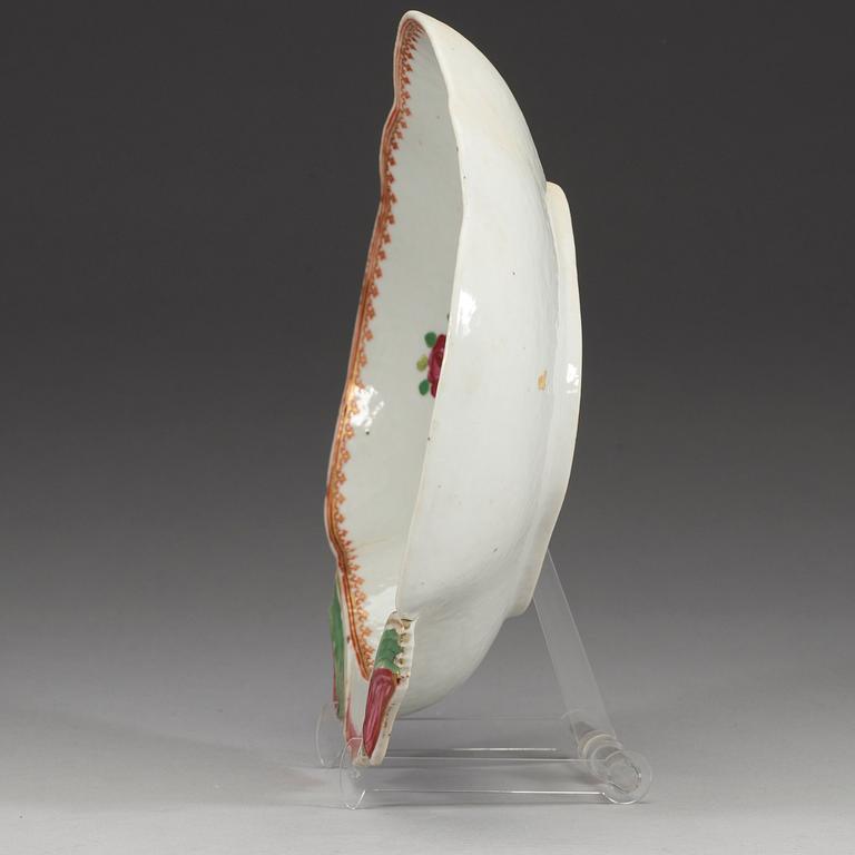 FAT, kompaniporslin. Qing dynastin, Qianlong (1736-95).