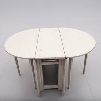 BORD, 3 delar, 1800-talets mitt.