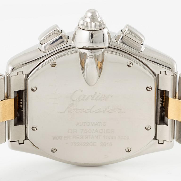 Cartier, Roadster XL, chronograph, ca 2005.
