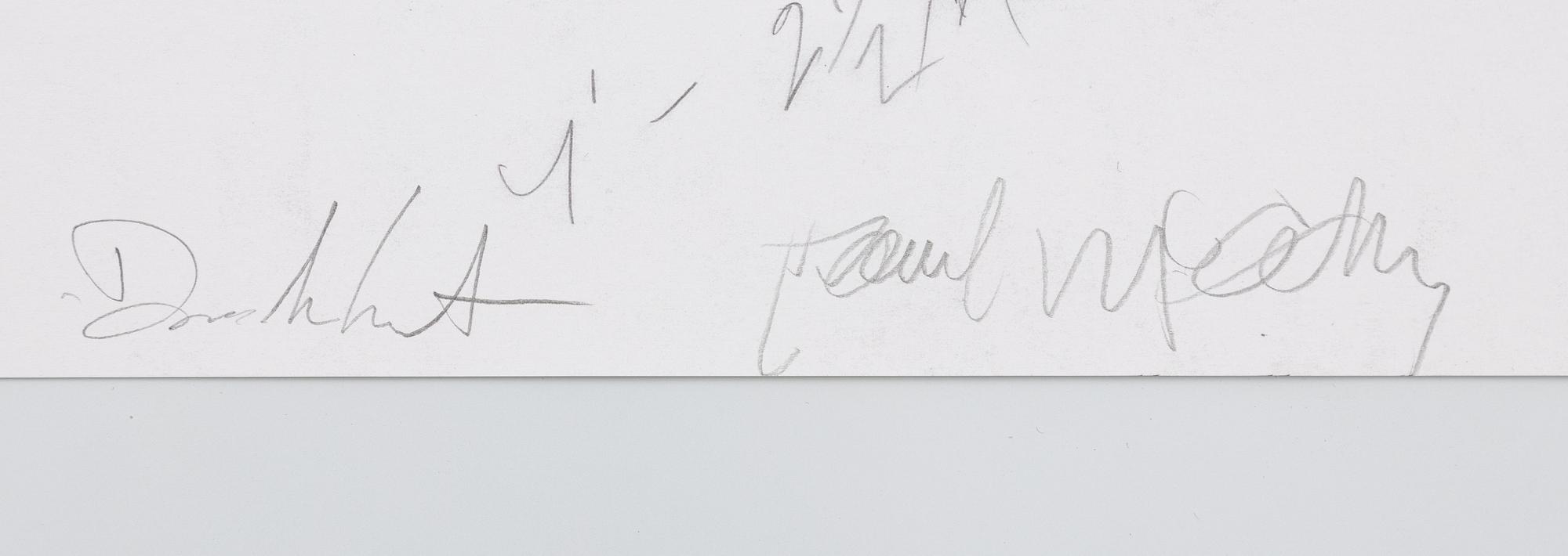 Paul McCarthy, "Coppermeal 1,2,3, 4", fyra litografier.