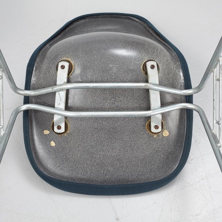 Charles & Ray Eames, stolar, 6 st. "DDS-I",  licenstillverkad av Hille of London Ltd, England, 1960/70-tal.