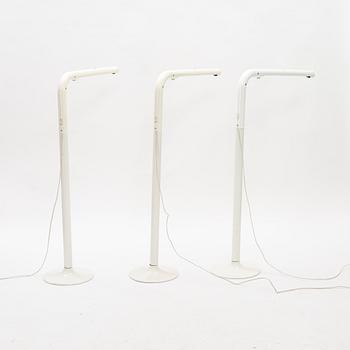 A set of three floor lamps, "Tuben", by Anders Pehrson, Ateljé Lyktan, Åhus, Sweden.
