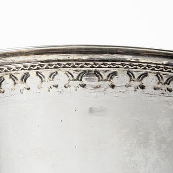 A Swedish 18th century silver beaker, mark of Anders Schotte, Uddevalla 1784.