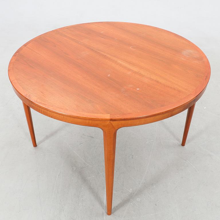 Bertil Fridhagen, matbord "Diamant (3-132A) ur serien "Facett" Bodafors 1960-tal.