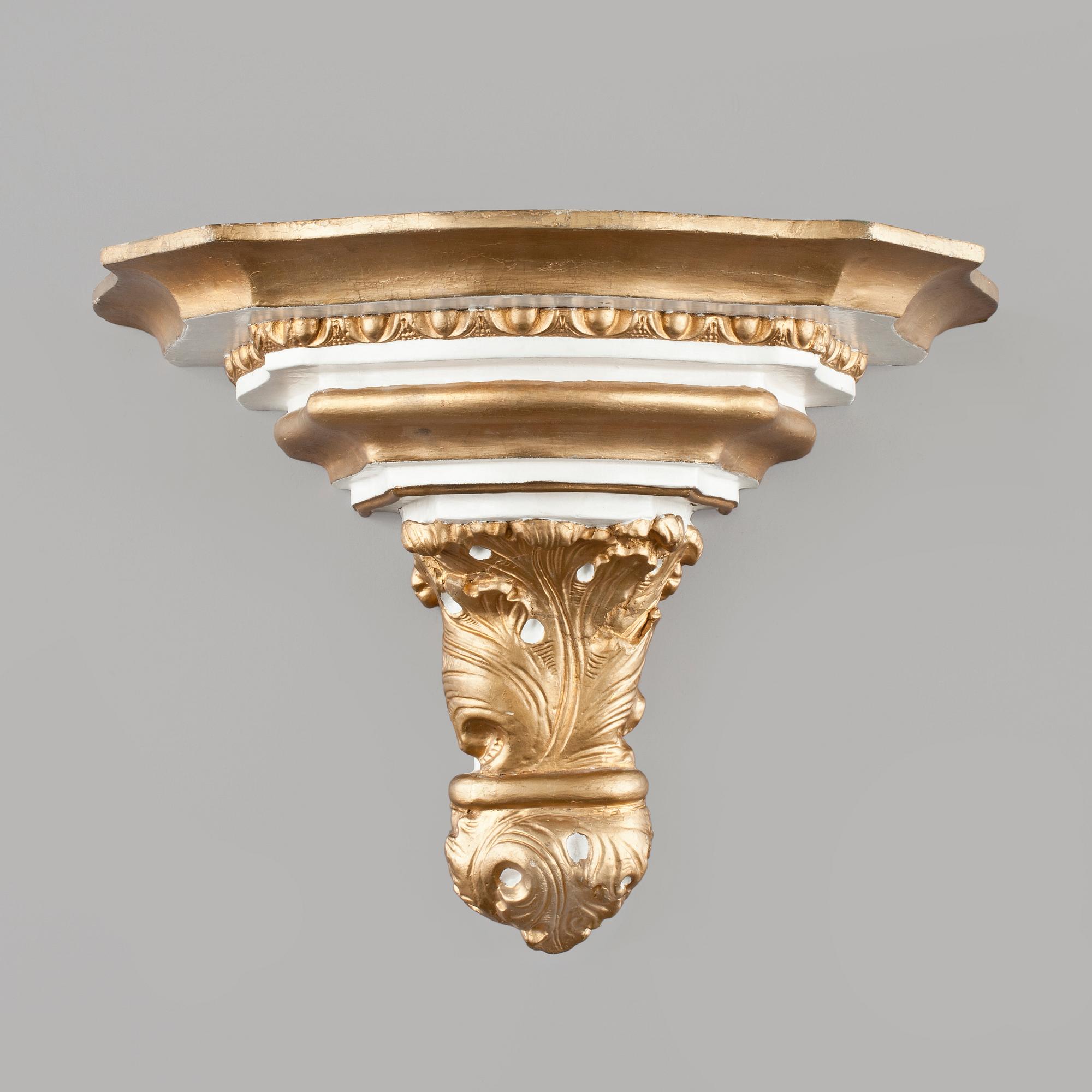 VÄGGKONSOL, eklekticism, 1800-tal.