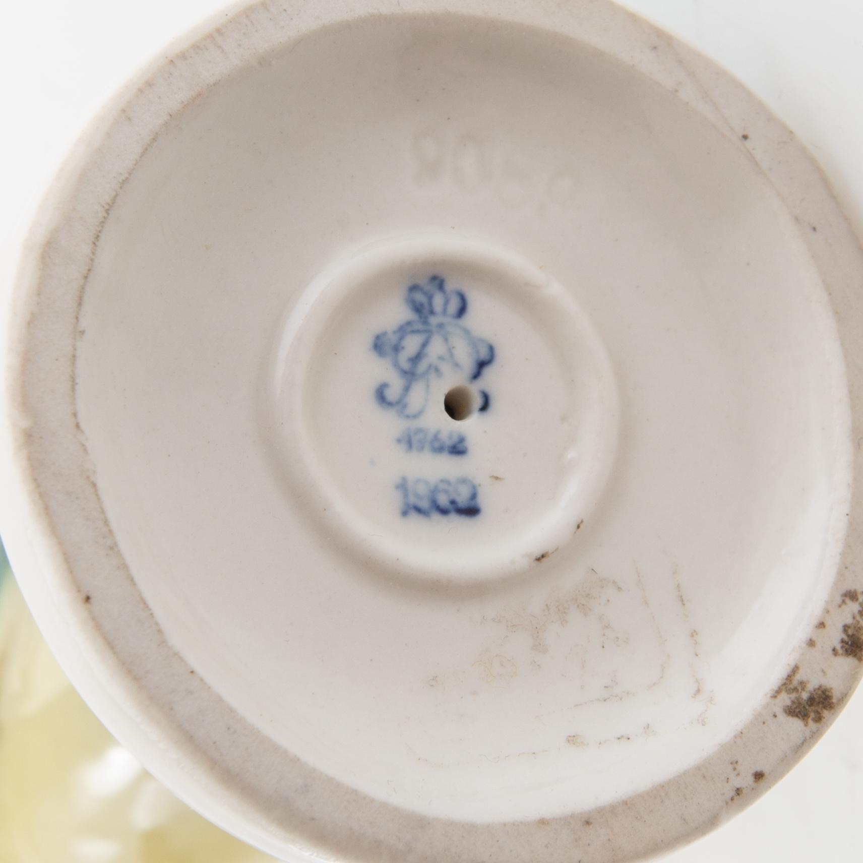 Figurines 6 pcs including Hutschenreuther Germany 20th century porcelain.