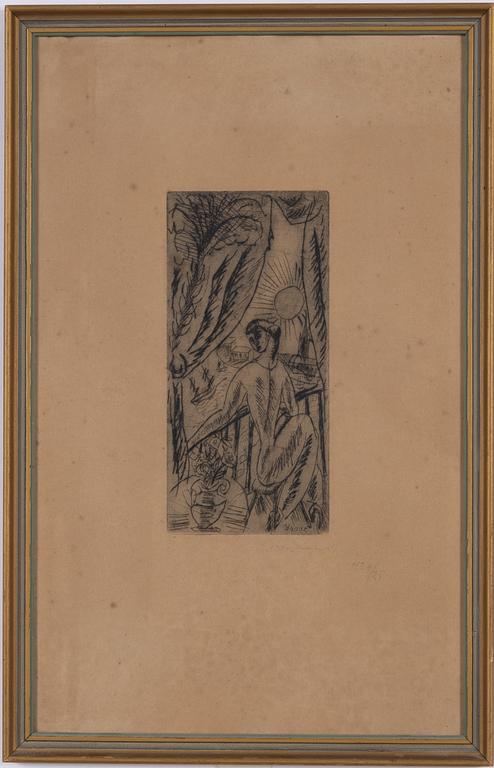 Isaac Grünewald, "På terrassen".