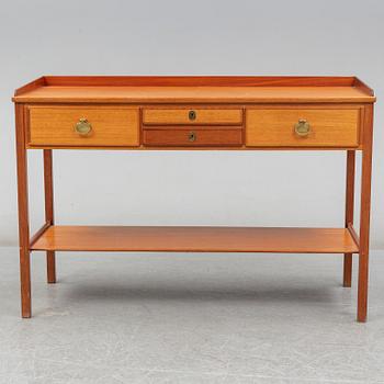 KERSTIN HÖRLIN-HOLMQUIST, a mahogany '597-014' sideboard from Nordiska Kompaniet.