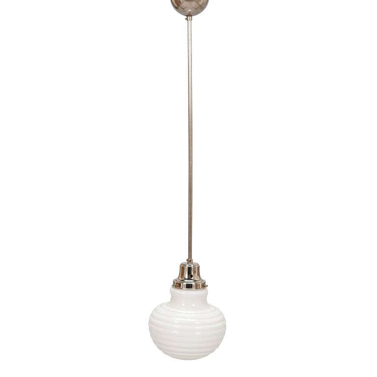 Paavo Tynell, a 1930's '554' pendant light for Taito Finland.