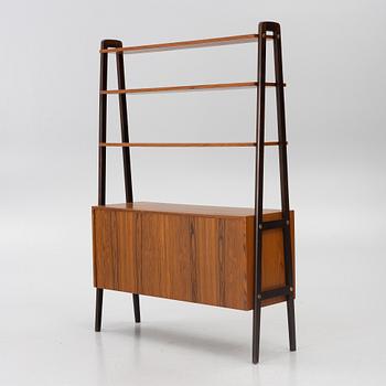 A teak bookshelf, 1960s.