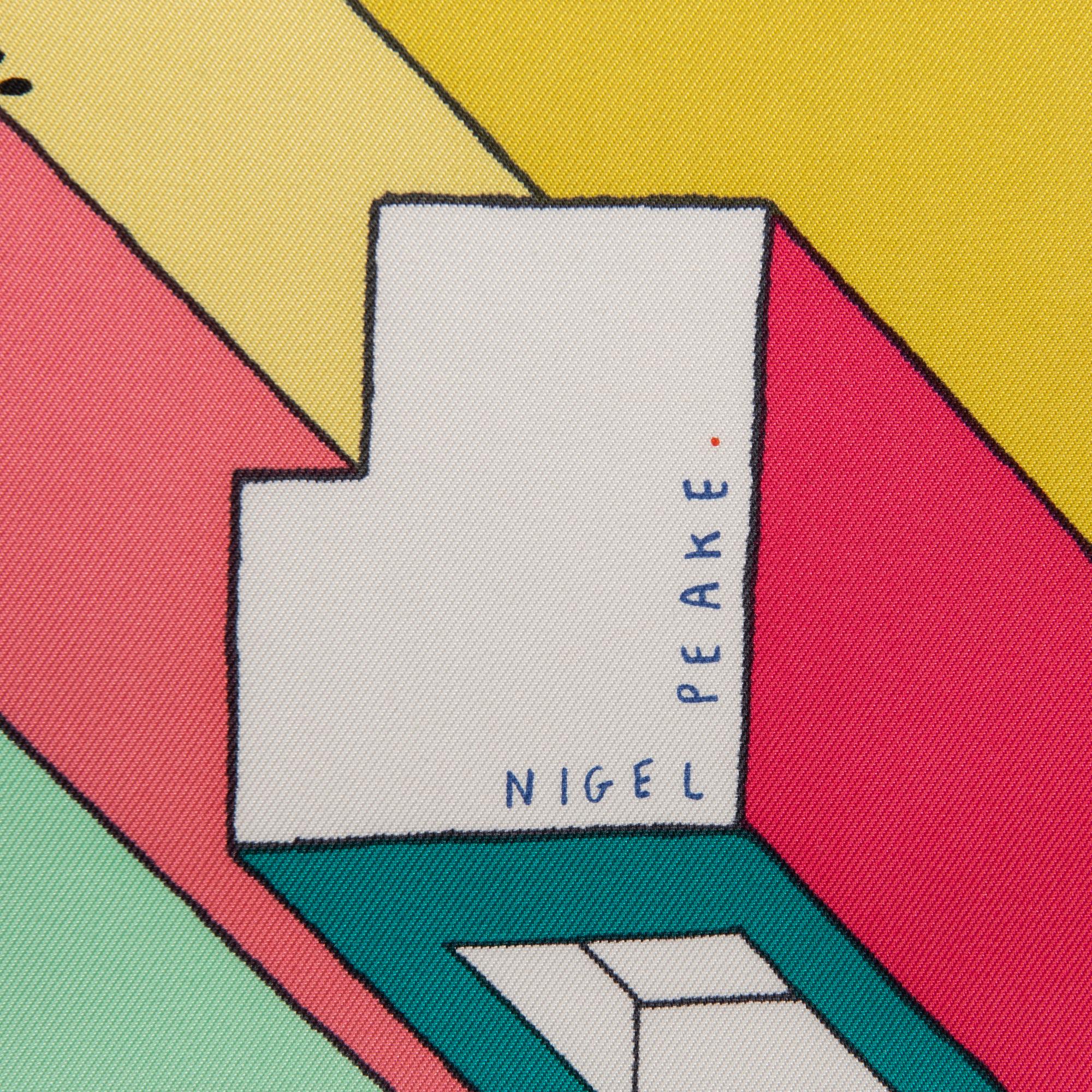 Hermès, Scarf, "On a Summer Day", 2016.