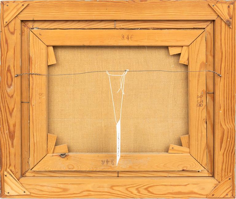 Fabian Lundqvist, olja på duk signerad.