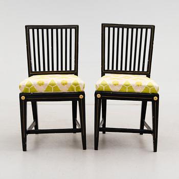 STOLAR, 1 par, sengustavianska, omkring år 1800.