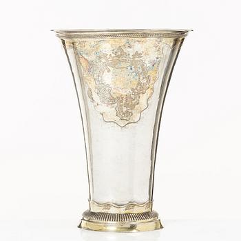 Petter Gillberg, bägare, silver, Varberg 1790.