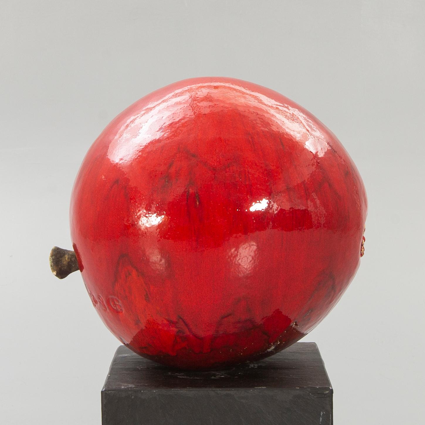 Alf Ekberg, a signed stonewear sculpture.