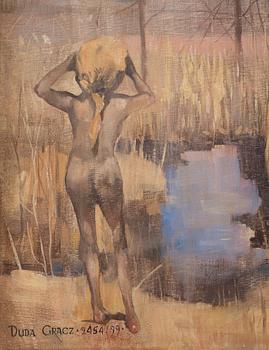 Jerzy Duda-Gracz, oil on canvas. Signed Duda Gracz 2454199.