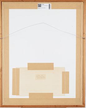 NELL WALDEN, mixed media on paper, signed and dated -73.