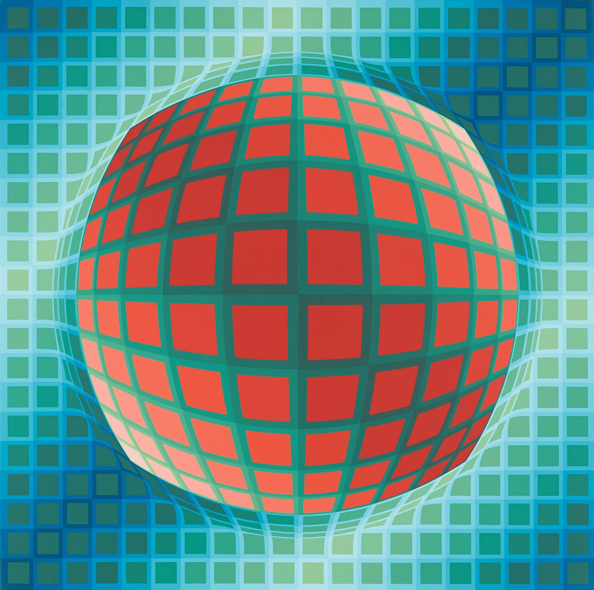 Victor Vasarely, "Dagann".