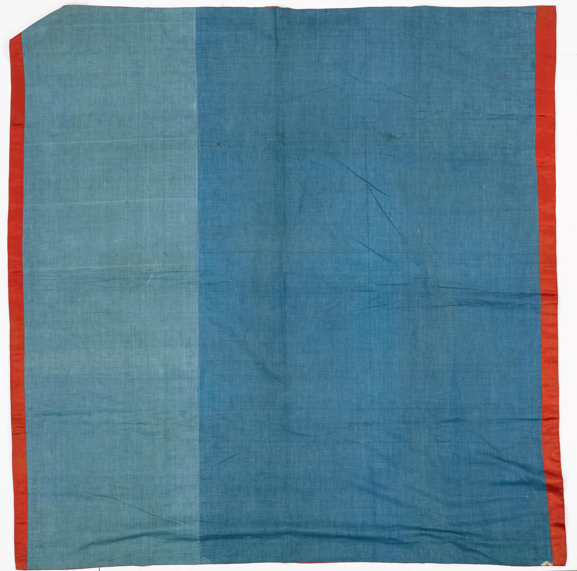 PARTI TEXTILIER, broderat siden. Qing dynastin.