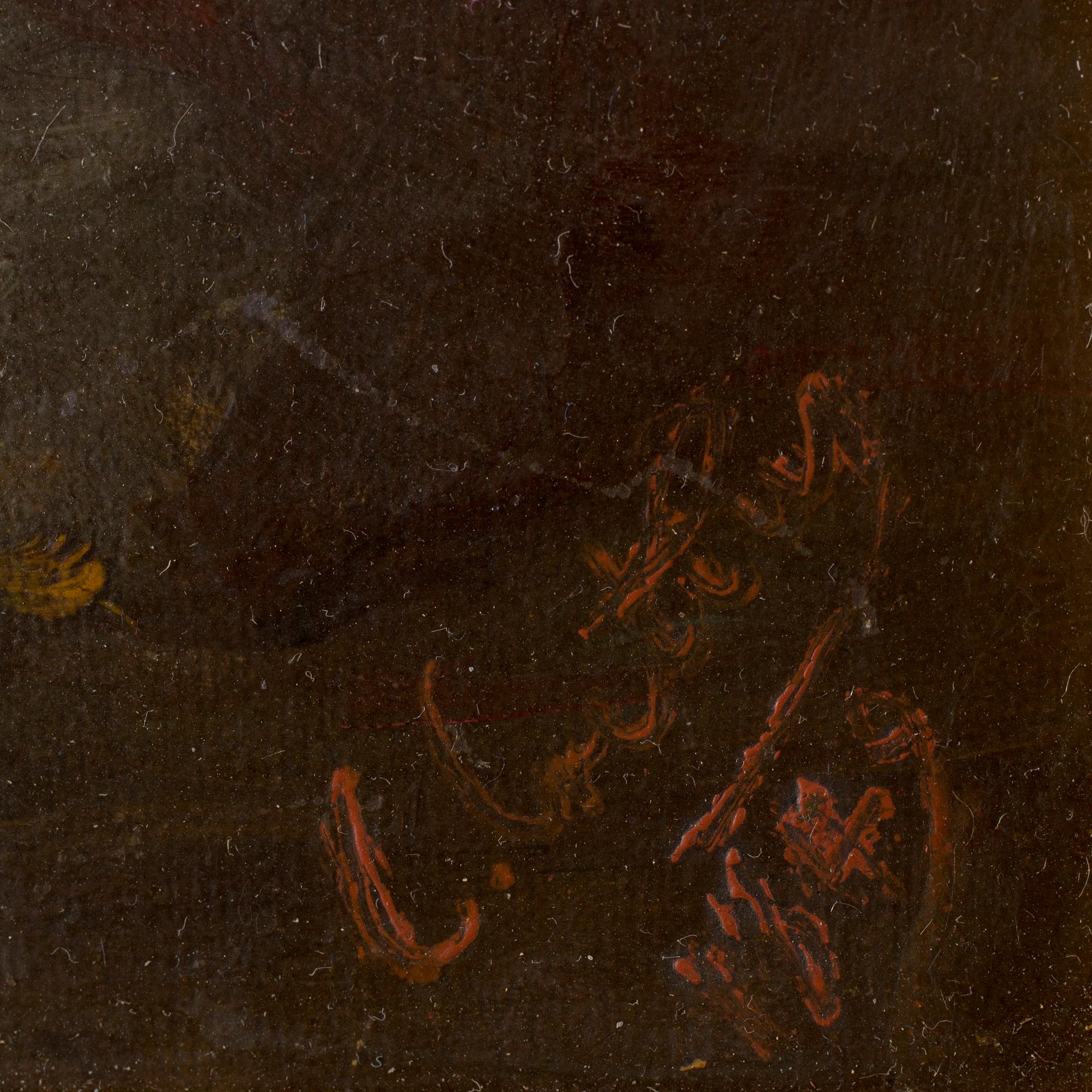 OKÄND KONSTNÄR, olja på duk, otydlig sign, dat 1849.