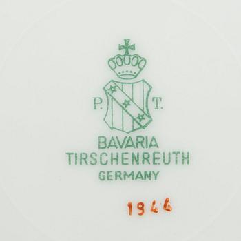 KUVERTTALLRIKAR 32 st Tirschenreuth Tyskland 1900-talets andra hälft porslin.