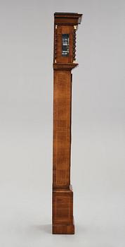 An English late 17th century longcase clock, dial signed "Daniel Le Count London".