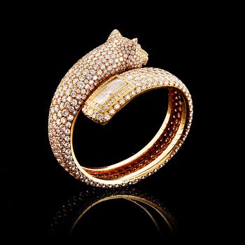Cartier "Panthère" damarmbandsur.