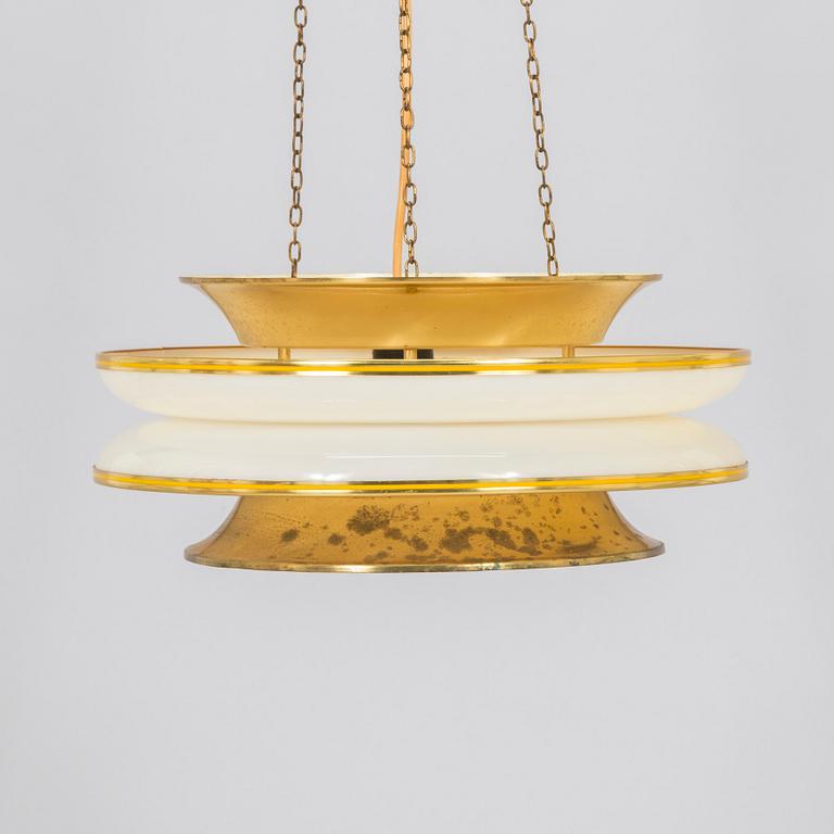 Kai Finnmark, a 1970's pendant light for Lynx.